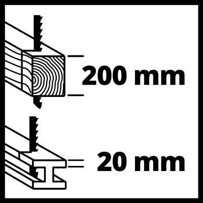 Actual product image Einhell Foxtail saw 950