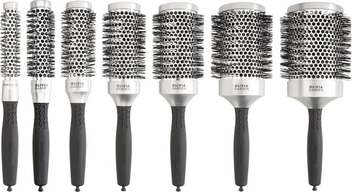 Immagine prodotto Olivia Garden Essential Blowout Classic argento 35 mm Ø