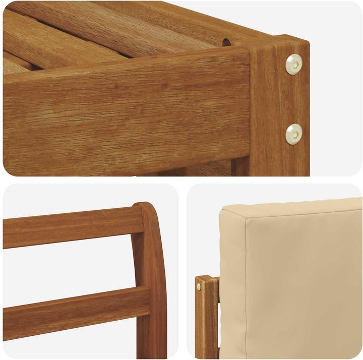 Produktbild vidaXL Outdoor-Sofa