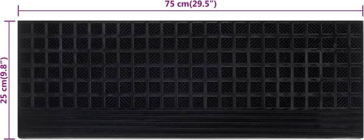 Immagine prodotto vidaXL Stufenmatte (75 x 25 cm)