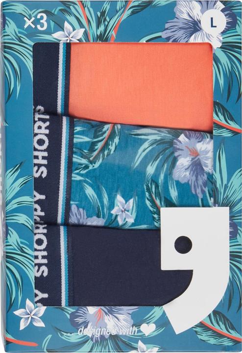 Actual product image Happy shorts Retro Pants Jersey (XXL, pack of 3)