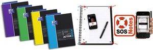 Image du produit Oxford Étudiant Activebook (A4+, Quadrillé, Couverture rigide)