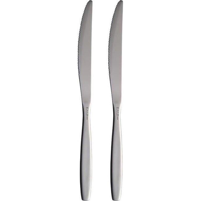Domoletti Hanger 2 Pcs Table Knife Eco. Wind, Posate, Argento