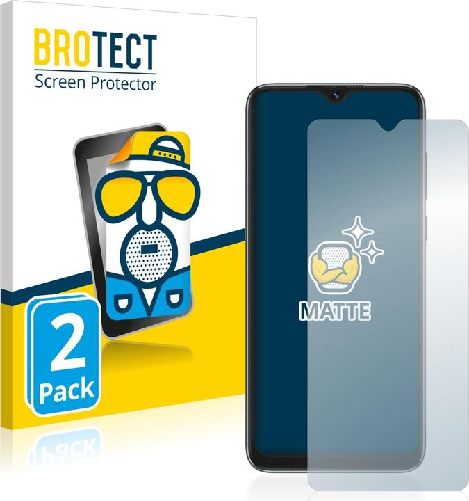Produktbild BROTECT Entspiegelungs-Schutzfolie Displayschutz Matt (2 Stück, Blackview A55)