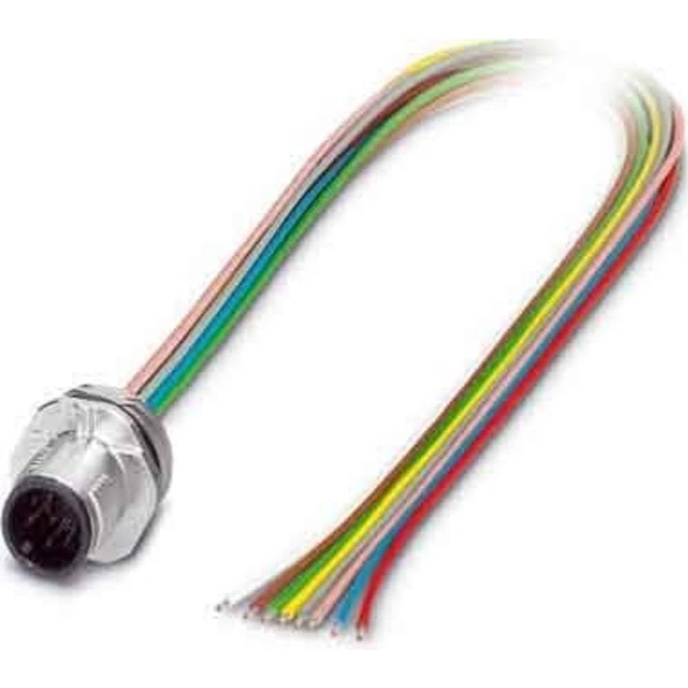 Phoenix Contact Sensor-/Aktor-Einbausteckverbi, Elektronikkabel + Stecker, Braun