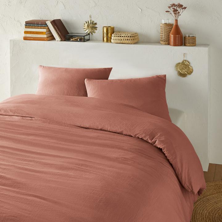 La Redoute Interieurs Microfibre Lavee (Bettwäsche Set, 140 x 200 cm)