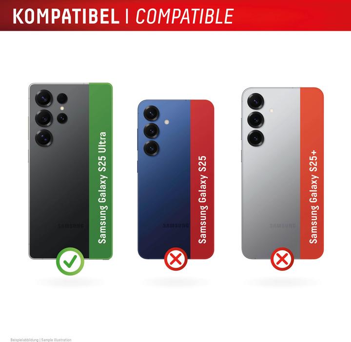 Produktbild Displex Full Cover Camera Lens Glass, Kamera Schutzglas, Platte, Doppelpack (2 Stück, Samsung Galaxy S25 Ultra)