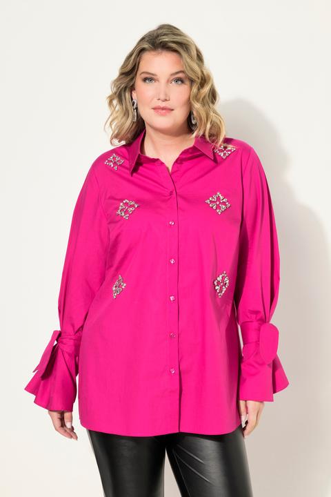 Immagine prodotto Miamoda Bluse, A-Line, Ziersteinchen (50)