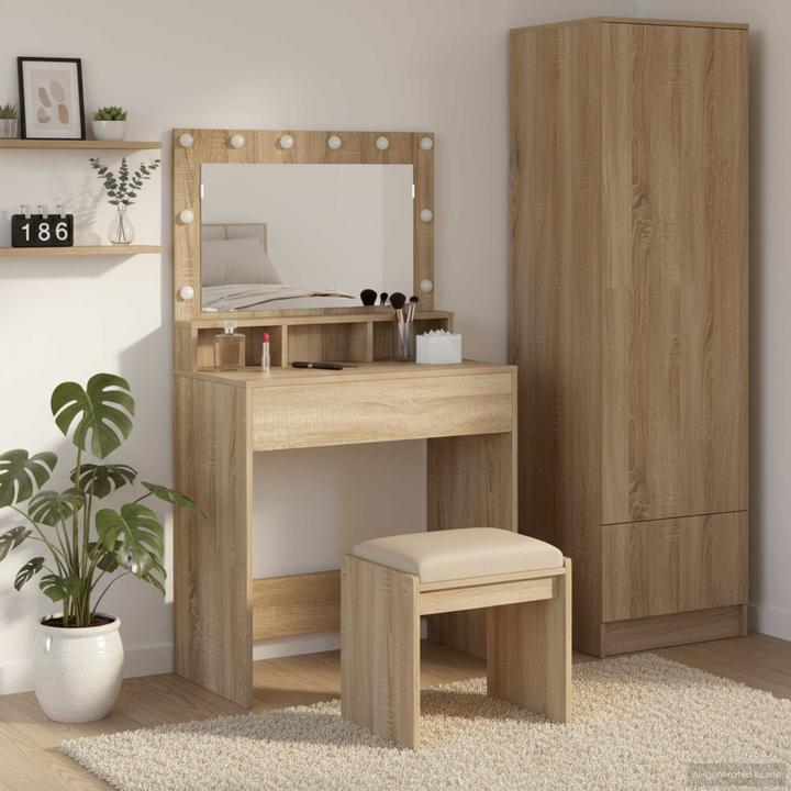 Image du produit vidaXL Schminktisch (41 x 41 x 135 cm)
