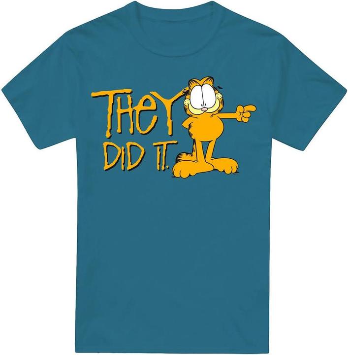 Produktbild Garfield They Did It TShirt (L)