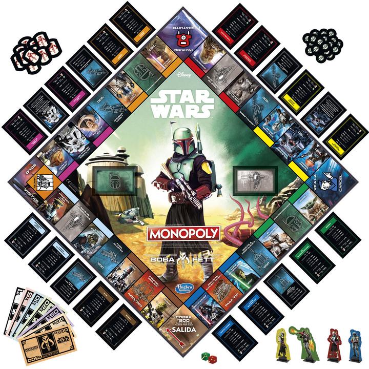 Immagine prodotto Hasbro Gioco del Monopoly spagnolo di Star Wars Boba Fett (Spagnolo)