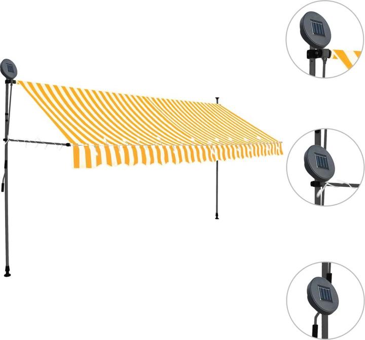 Produktbild vidaXL Einziehbare Markise (400 x 300 cm)