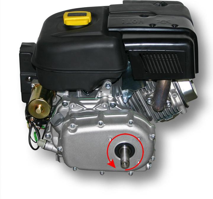Produktbild Wiltec LIFAN 177 Benzinmotor 6,6 kW 9 PS Ölbadkupplung 2:1 Kartmotor E-Start 270 ccm