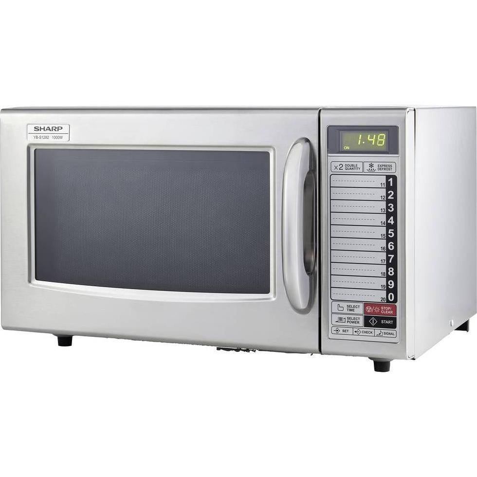 Thumbnail - Sharp YB-S1282AE Professionelle Mikrowelle 28l, Mikrowelle, Silber