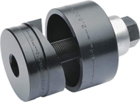 Produktbild Klauke KLA 50319671 Slug-Buster-Spalt-Blechlochersystem, 61,5mm MaterialstÃ¤rke max. 3mm