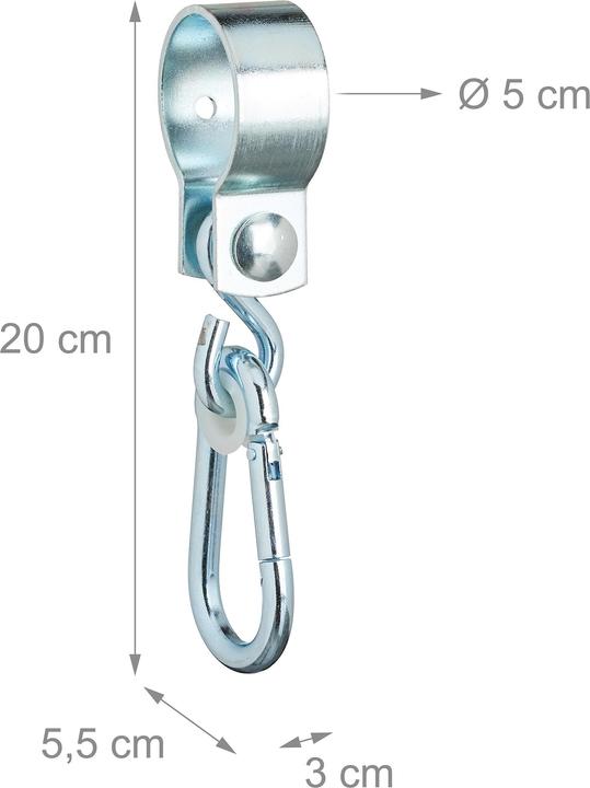 Immagine prodotto Relaxdays 2x ganci