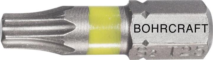 Produktbild Bohrcraft Bit-Einsatz mit Farbring 1/4"sechskant TX 27/25 mm Torx®