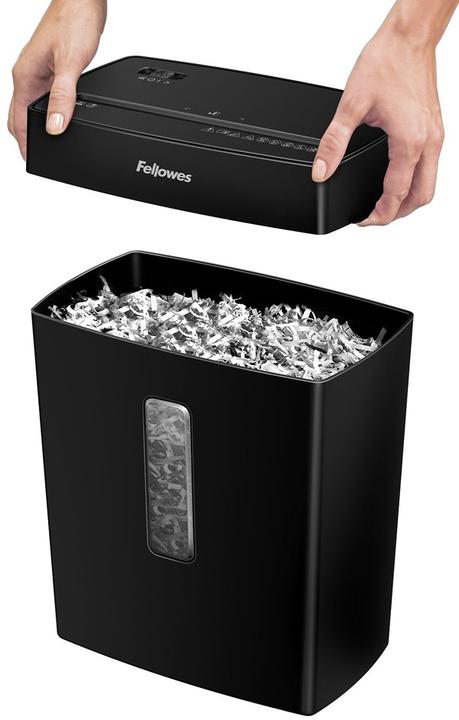 Productafbeelding Fellowes Powershred P-42C papiervernietiger, zwart (Gesneden deeltjes)