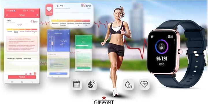 Immagine prodotto Giewont Smartwatch GW230-5 Oro Rosa Blu