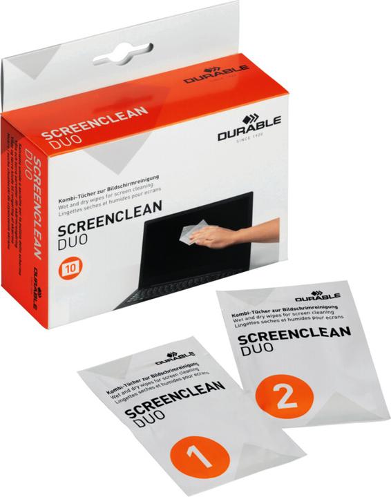 Produktbild Durable Screenclean Duo (10 x)