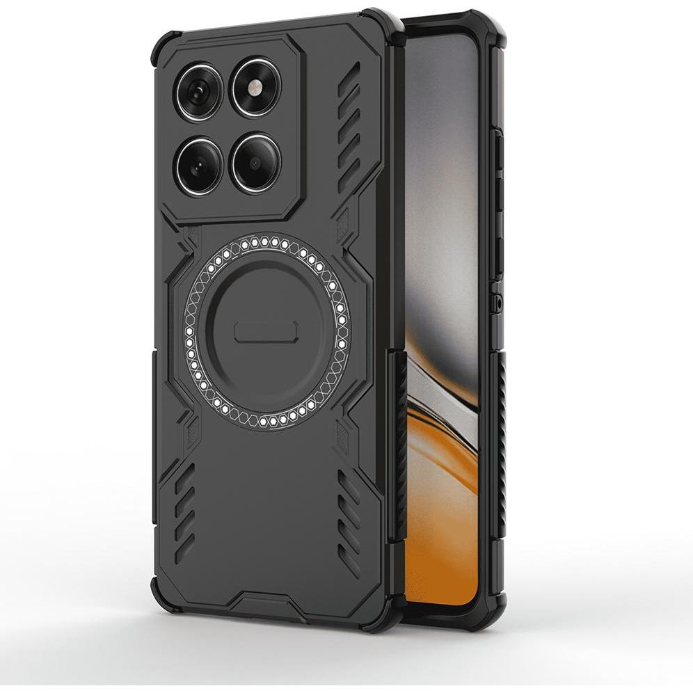 Techsuit - ArmorMag Case - Motorola Edge 60 / Edge 60 Fusion - Black (Motorola Edge 60, Motorola Edge 60 Fusion), Cover smartphone, Nero