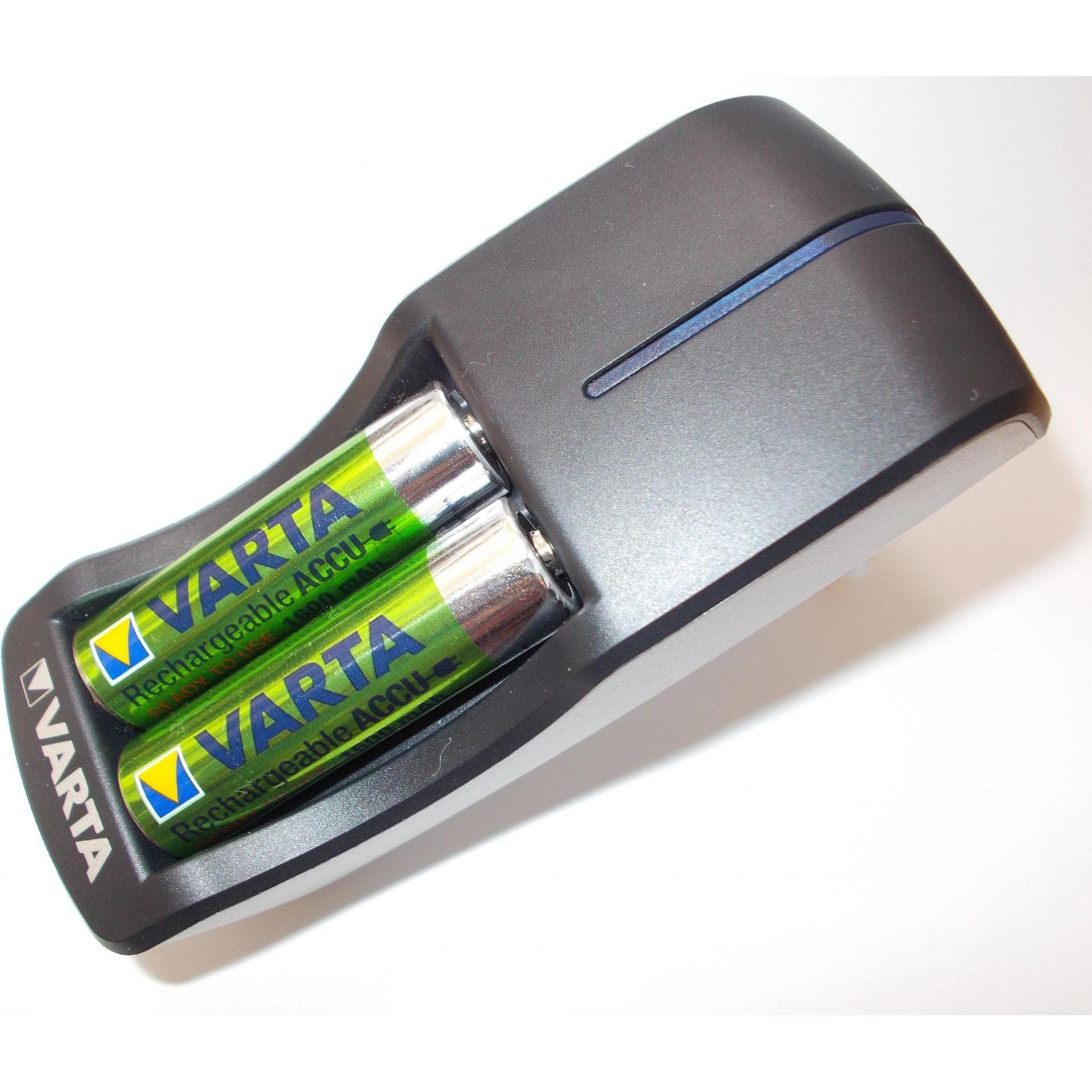 Thumbnail - Varta Mini Charger (2 Stk., AAA, 800 mAh, Ladegerät inkl. Akku), Akku Ladegerät