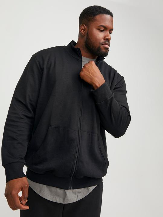 Produktbild Jack & Jones JJEPAULOS SWEAT ZIP NOOS PLS Sweatshirt mit Reissverschluss (XXL)