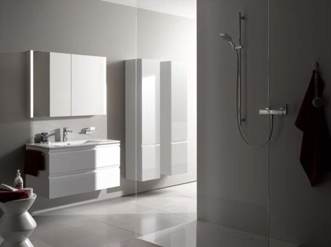 Actual product image Laufen Pro S Set 1000, washbasin, 1 tap hole, overflow, incl. vanity unit, 2 drawers, 1000x500mm, H8