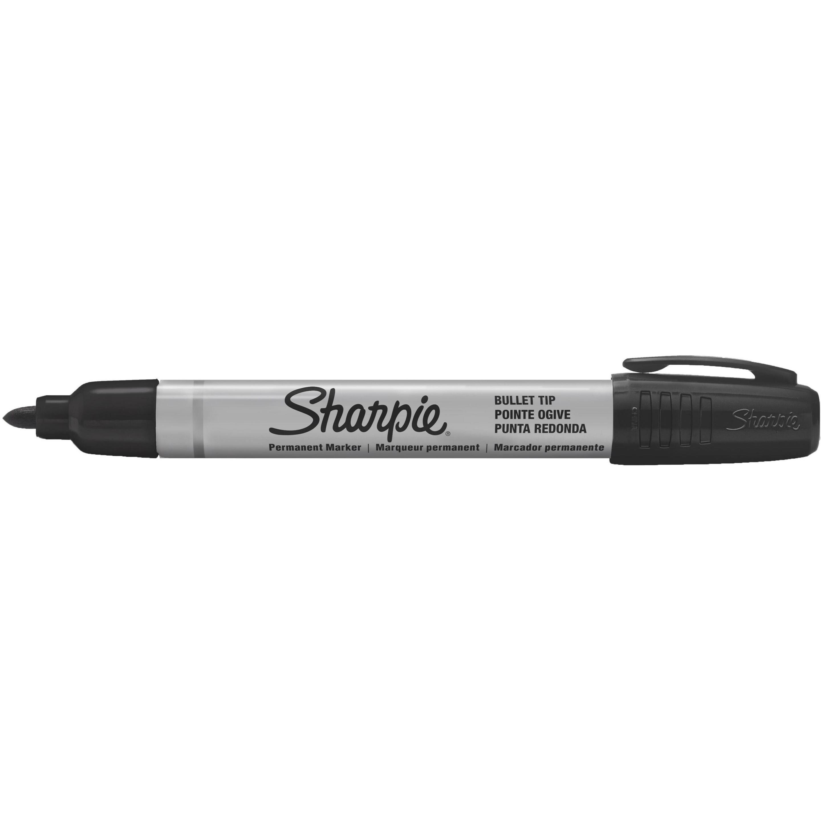 Sharpie, Marker, Stift Metall kleine Kuge Schwarz (Schwarz, 3 mm, 1 x)