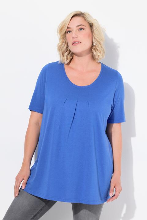 Actual product image Ulla Popken Essential Front Pleat Tee (42, 44)