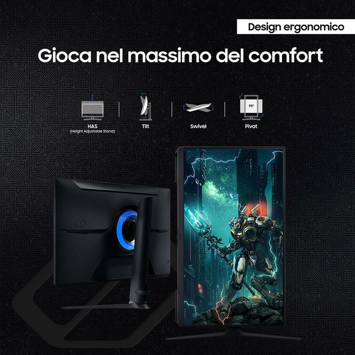 Actual product image Samsung ODYSSEY G3 G30D (1920 x 1080 pixels, 27")