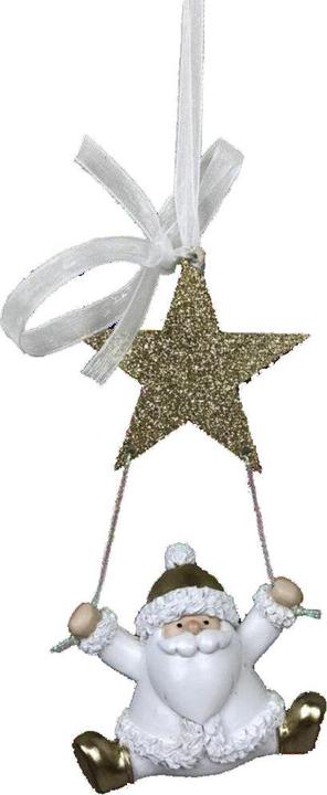 DKD Home Decor Weihnachtsschmuck Harz Weihnachtsmann (6,5 x 4 x 13,5 cm) (6 Stück) (6x)