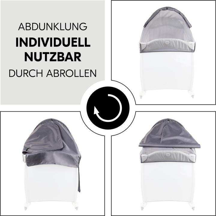 Produktbild Hauck Travel Bed Canopy Grey