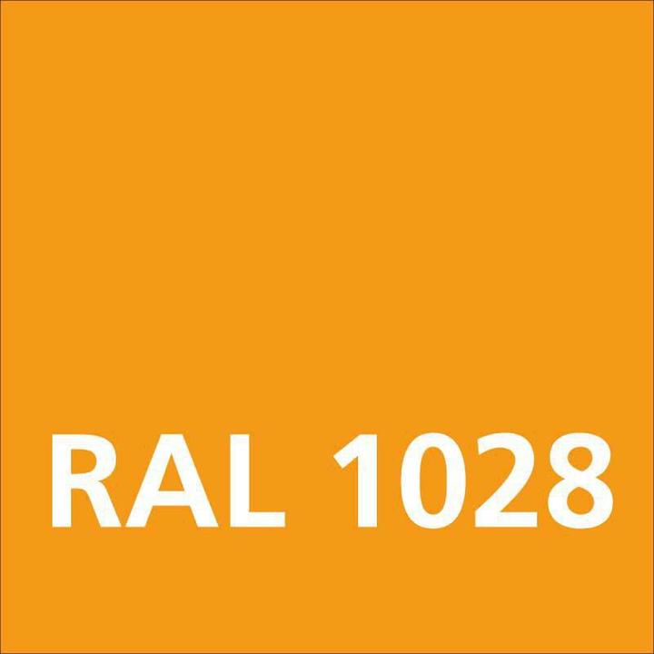 Actual product image Dupli-Color Glossy acrylic paint RAL 1028 melon yellow (Melon yellow, 0.40 l)
