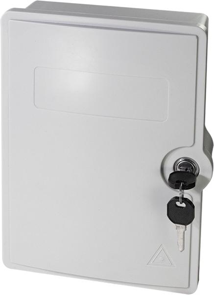 Produktbild LogiLink FTTH/FTTB-Anschlussleergehäuse, 6x LC/QD o. SC/DX (CAT8.2, 0.27 m)