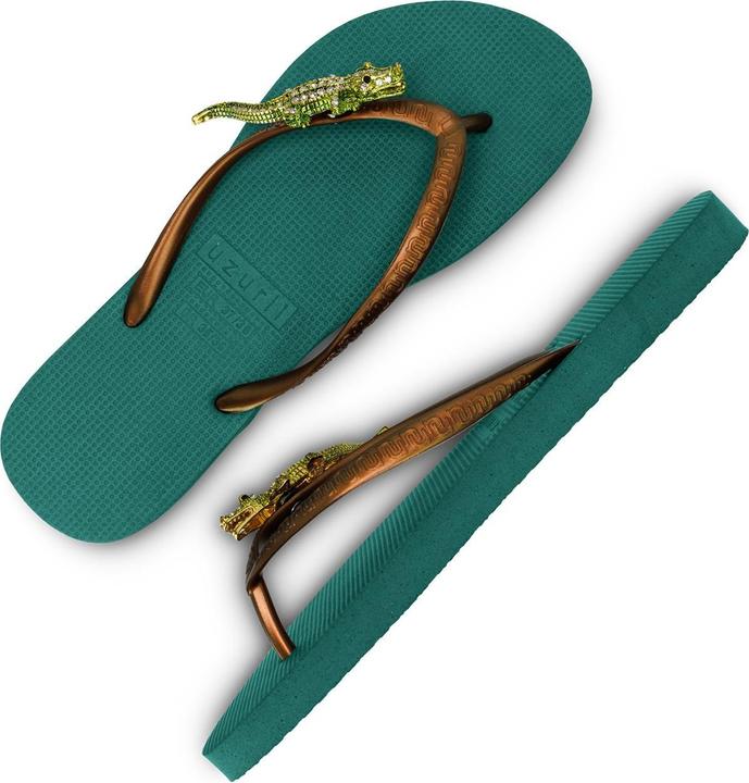 Actual product image Uzurii Green Crocodile Switch - Waldgrün (37)