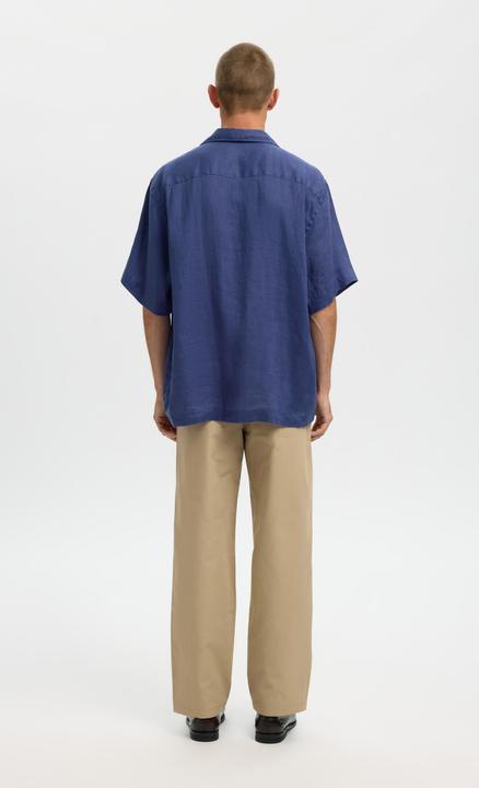 Produktbild Selected 100% Leinen Kurzarmhemd (L)