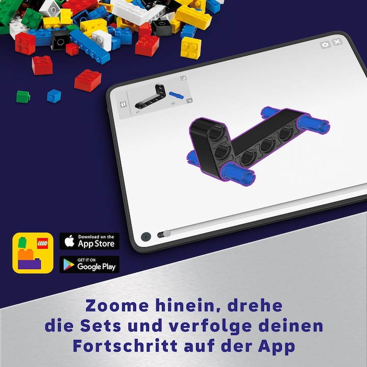 Produktbild LEGO VTOL Schwerlastraumfrachter LT81 (42181, LEGO Technic)