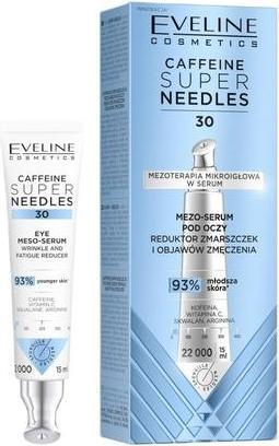 Image du produit Eveline Caffeine Super Needles 30 Eye Serum Reducing Wrinkles And Signs Of Fatigue 15ml (Soin des yeux Sérum, 15 ml, Journée)