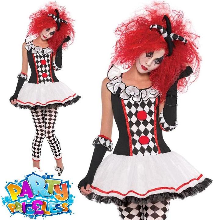 Produktbild Suicide Squad Harlequin Honey Kostüm Halloween Mädchen (164, 170, 176)