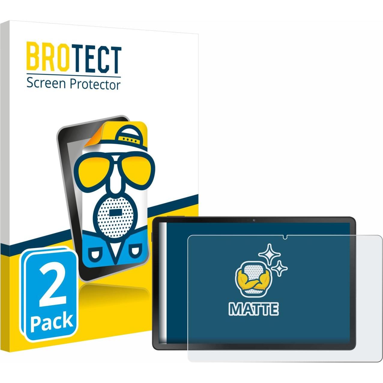 BROTECT Pellicola Opaca (2 pz., Doogee U11), Pellicola tablet