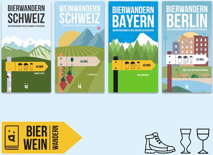Produktbild Helvetiq Bierwandern Schweiz (Deutsch, Monika Saxer, 2014)