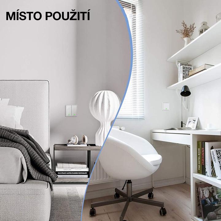 Image du produit Evolveo Double commutateur WiFi, smart switch
