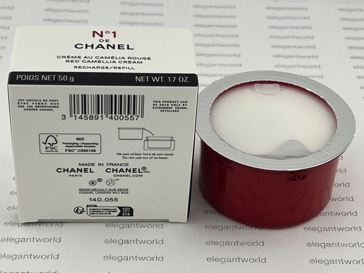 Produktbild Chanel N°1 De Crème Au Camélia Rouge Refill (Nachtcreme, Tagescreme)