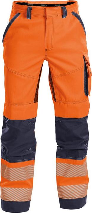 Immagine prodotto Dassy Pantaloni estivi ad alta visibilità Odessa arancio neon/blu scuro taglia 48 (48)