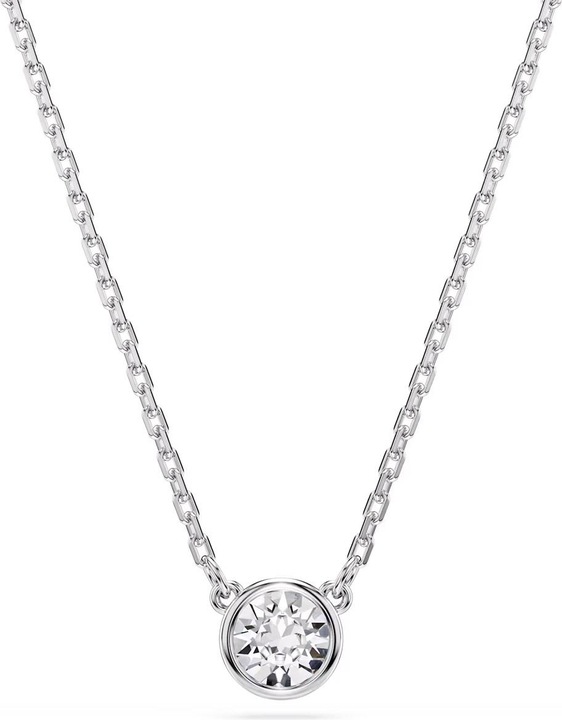 Produktbild Swarovski Imber Halskette Rundschliff Weiss (Swarovski Metall)