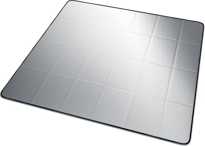 Produktbild Brandson Isomatte faltbar, Campingmatte, outdoor, ultraleicht, Aluminium, EPE-Schaum, 2x2x0,02 m, 200x200 cm