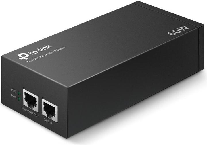 TP-Link POE Adapter TL-POE170S Injector (802.3af (PoE), 802.3bt (PoE++), 802.3at (PoE+), 60 W)