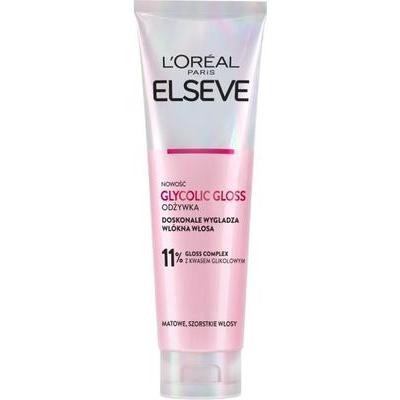 L'Oréal Paris, Conditioner, L'Oreal Elseve Glycolic Gloss Rebuilding Conditioner For Shiny Hair For Women 150Ml (150 ml)
