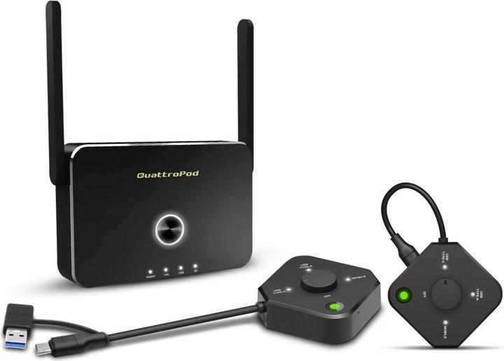 Productafbeelding EZCast QuattroPod-USB-2T1R